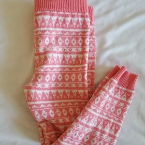 Girls size 3T legging coarl/pink nice and thick